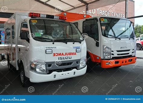 Isuzu Ambulance Truck At Philippine International Motor Show In Pasay