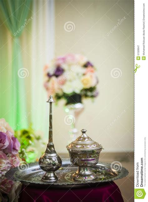 Potpourri Silver Bowls And Fragrance Pots Stock Image Image Of Flower