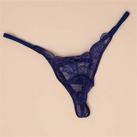 Elegante Spitze G String Unterw Sche F R Herren Verf Hrerische Dessous