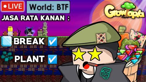 CARI PROFIT DULU Live Growtopia Growtopia YouTube