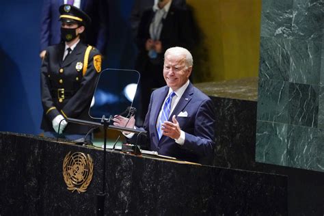 Joe Biden Declares “new Era Of Relentless Diplomacy” In First Speech As President To Un “bombs