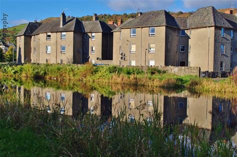 Old Kilpatrick Houses Near The Canal At Old Kilpatrick En Flickr