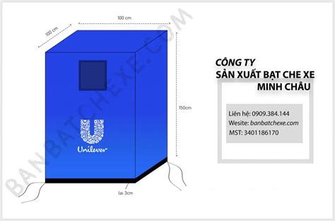 Bạt Phủ Hàng Hoá In Tên Công Ty Banbatchexe