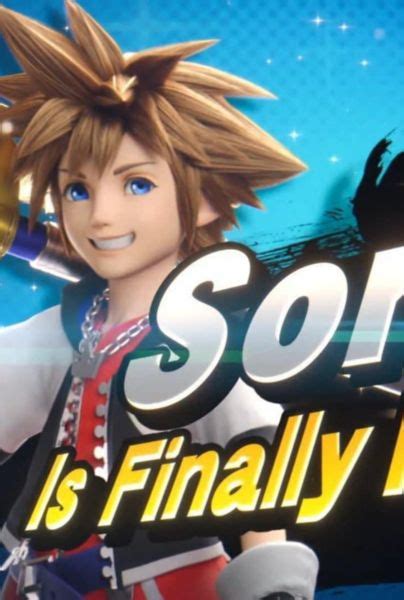 Sora De Kingdom Hearts Es El Nuevo Personaje De Super Smash Bros