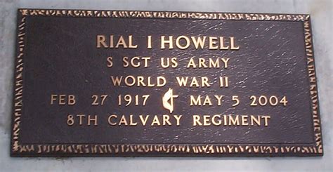 Sgt Rial Irish Howell Find A Grave Memorial