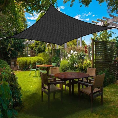 Amazon Sun Shade Sails Canopy Rectangle Breathable Block Canopy