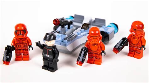 Lego Star Wars Sith Trooper Battle Pack Review Youtube