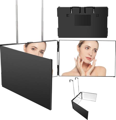 Miroir Degr S Pour Se Couper Les Cheveux Hauteur R Glable Avec