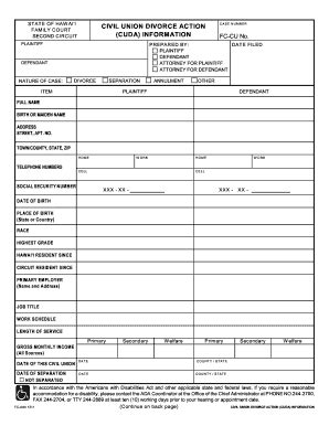 Fillable Online Courts State Hi State Of Haw Ai I Courts State Hi Fax