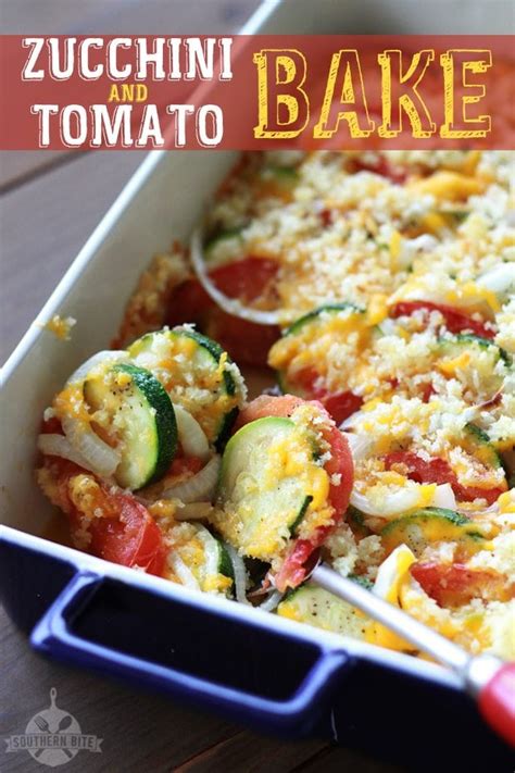 Zucchini And Tomato Bake And Being The Statue Recipe Recipes Cooking Recipes Veggie Dishes