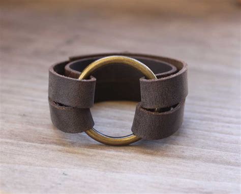 Diy Leather O Ring Bracelet Inspired By Joanna Gaines From Fixer Upper Sometimes Homemade