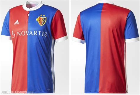 Fc Basel 201718 Adidas Home Kit Football Fashion