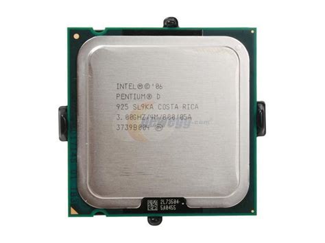 Intel Pentium D 925 - Pentium D Dual-Core 3.0 GHz LGA 775 95W Processor - HH80553PG0804MN ...