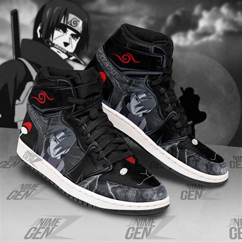 Naruto Itachi Anbu Sasuke Jd Sneakers Custom Anime Shoes Effectivesun