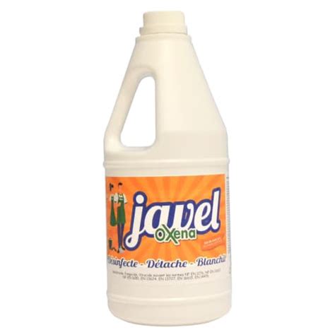 Eau de javel à 2 6 de chlore actif Nectra flacon de 1L Paredes