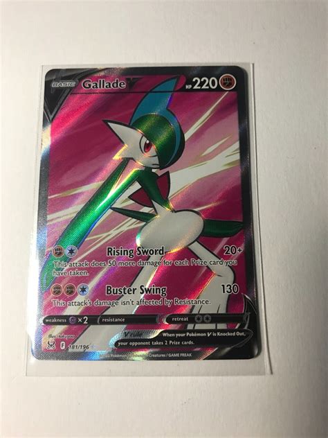 Gallade V Full Art Ultra Rare Holo Lost Origin Nm M Pokemon