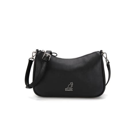 Musinsa Kangol Luna Shoulder Bag Black