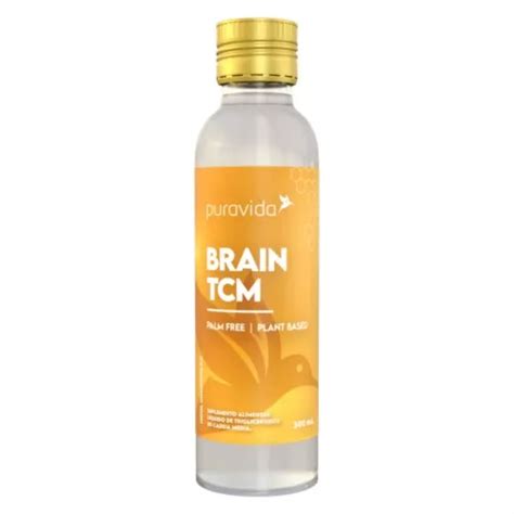 Brain Tcm Suplemento Alimentar Liquido 300 Ml Puravida Frete grátis