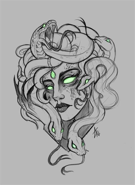 Pin By B More Graphics On Pins By You In 2024 Medusa Tattoo Design