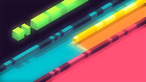 3840x2160 3d Abstract Colorful Shapes Minimalist 5k 4k Hd 4k