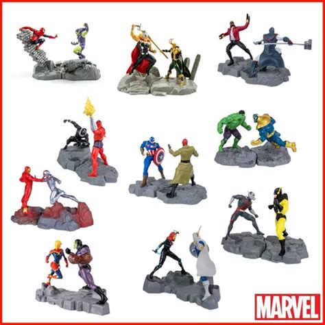 Colección 20 Héroes Y Villanos Marvel Avengers Luppa 2022 Envío gratis