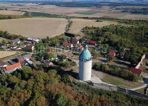 Luftbild Freyburg Unstrut Der Bergfried Dicker Wilhelm Am Schloss