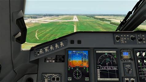 X Plane X Crafts New Embraer Series Landing In Munich Emb