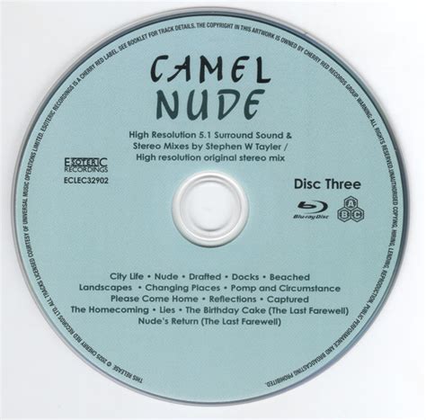 CAMEL NUDE America Dvd