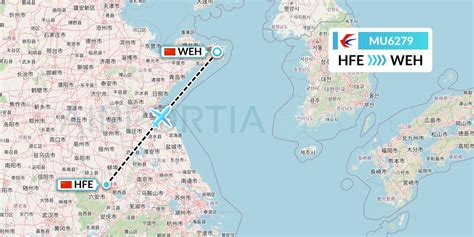 MU6279 Flight Status China Eastern Airlines Hefei To Weihai CES6279