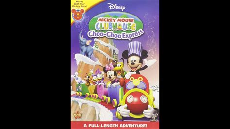 BUENA VISTA HOME VIDEO MICKEY MOUSE CLUBHOUSE MICKEYS CHOO CHOO EXPRESS