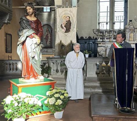 Castiglion Fiorentino Presentata La Copia Della Statua Del Cristo