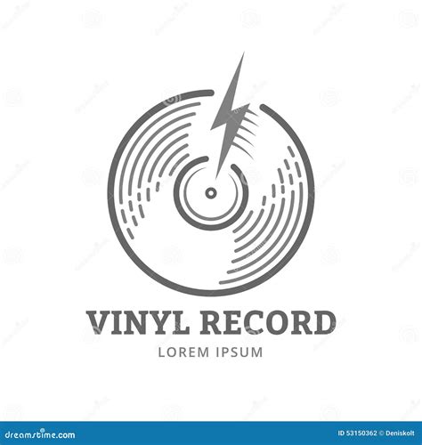 Vinyl Record Stock Vector Image 53150362