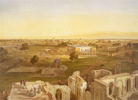 Lucknow From India Ancient And Modern Drawing By William Crimea Simpson Fine Art America