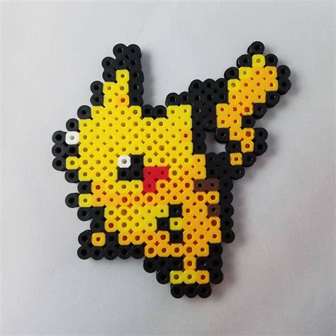 Pokemon Perler Beads Pikachu