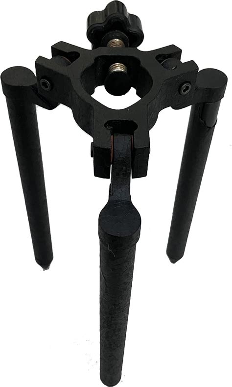 Mini Prism Tripod Aluminum 10 Legs Mini Bipod Tripod Accepts Prism Pole Survey