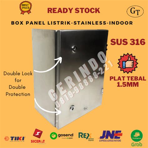 Jual Box Panel Listrik Stainless X X Mm Sus Mm Doff Gt