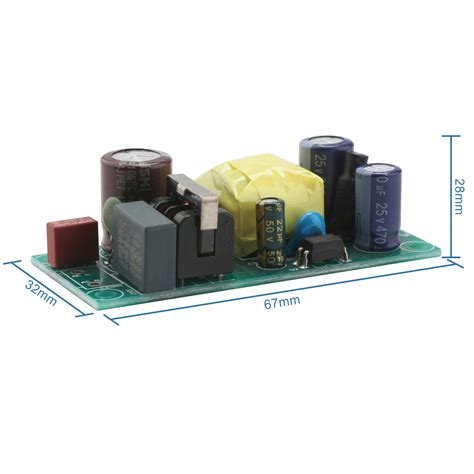 12W Power Supply Module AC 85 264V DC 110 370V To DC12V 1A Switching