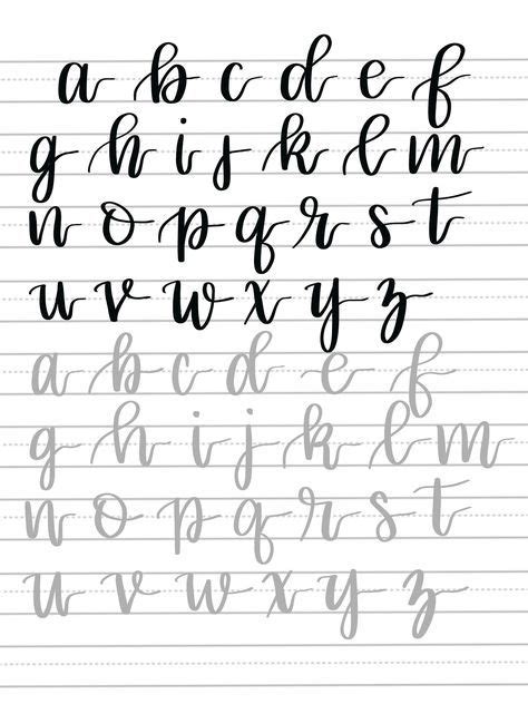 Lettering En 2020 Tipos De Letras Abecedario Letras A30