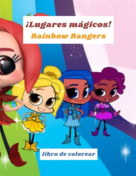 Buy Lugares M Gicos Libro Para Colorear Rainbow Rangers Dise Os De