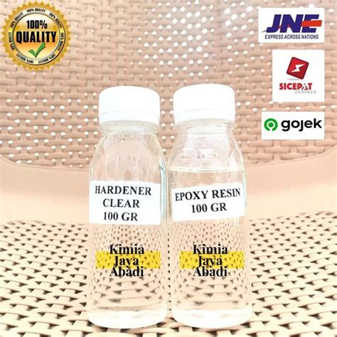 Jual Epoxy Resin Clear 100 Gram Hardener Clear 100 Gram Di Lapak