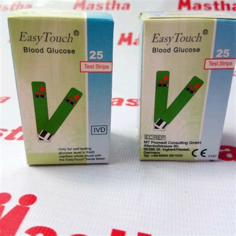 Jual Refill Isi Ulang Strip Gula Darah Glucose Glukosa Easy Touch