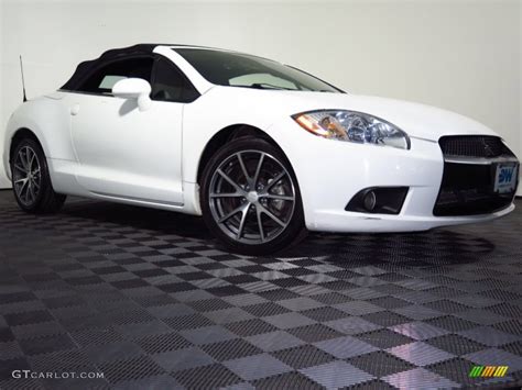 2012 Northstar White Mitsubishi Eclipse Spyder Gs Sport 104519002