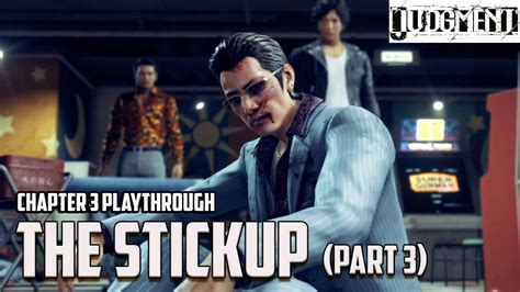 Judgment Story Playthrough Chapter 3 The Stickup Part 3 YouTube