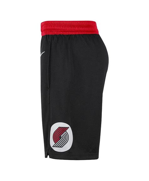 Nike Mens Black And Red Portland Trail Blazers 202122 City Edition