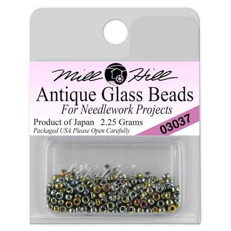 Mill Hill Mm Antique Glass Seed Beads G Abalone