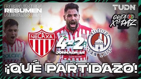 Resumen Y Goles Necaxa Atl San Luis Grita M Xico C J