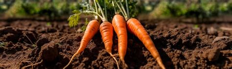 Premium Photo | Carrot harvest in the garden generative ai