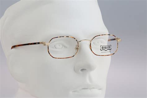 Sisley Sly 318 12m Vintage 90s Gold And Tortoise Small Etsy