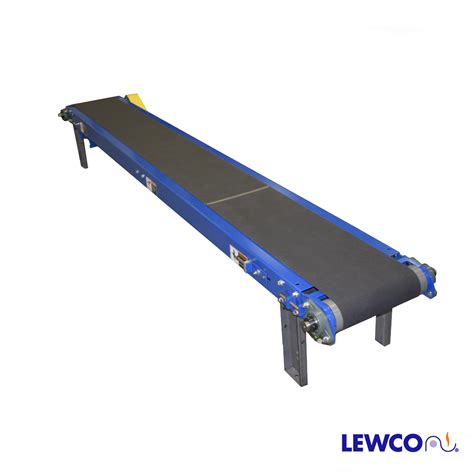 Belt Conveyor With Clipper Lacing Heavy Duty Supports Lewco Conveyors