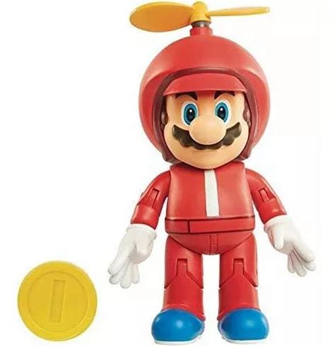 Mundo De Nintendo Pulgadas Helice Mario Figura De Accion Env O Gratis